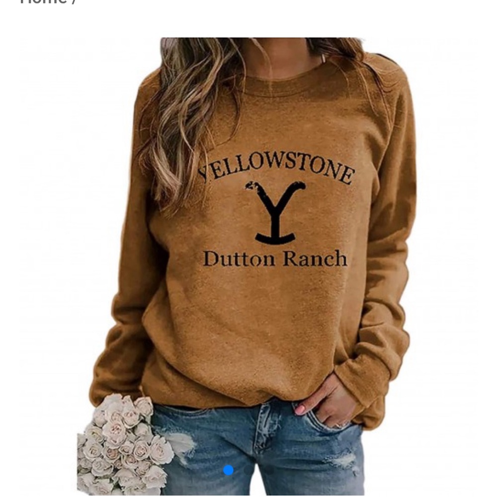 Yellowstone Dutton ranch pullover top